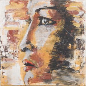 CRYING · Acryl auf Leinwand · Format: 80 x 80 cm