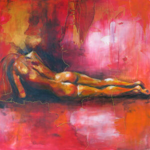 STEH AUF! · Acryl auf Leinwand · Format: 100 x 100 cm