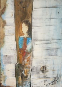 Out of the dark - 70 x 50 cm